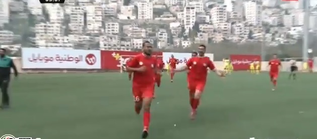 بيت أمر 1-6 القوات الفلسطينية دوري الدرجة الأولى الفلسطيني 2017/2018